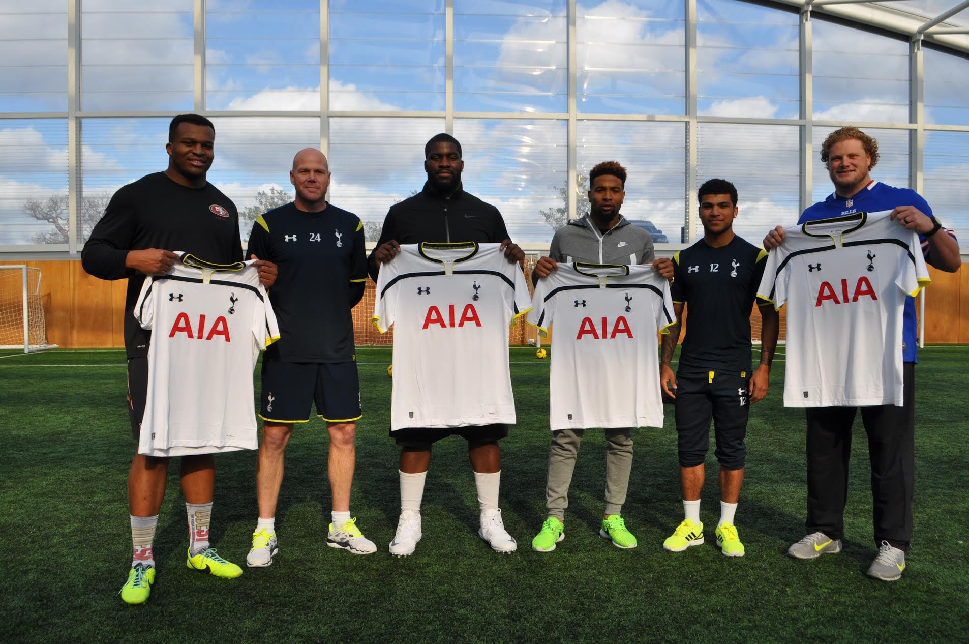 Odel Beckham Jr and Brad Friedel